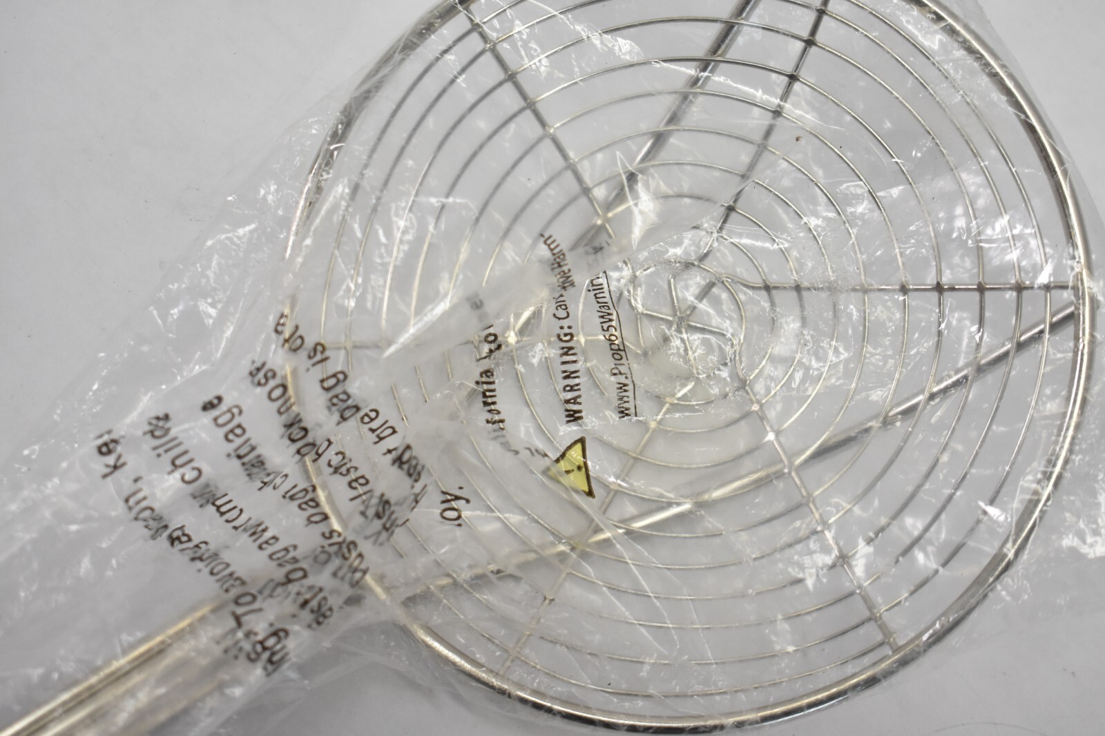 Thunder Group 7″ Nickel Plated Spiral Wire Skimmer 20″ L Kitchenware SLSKS007