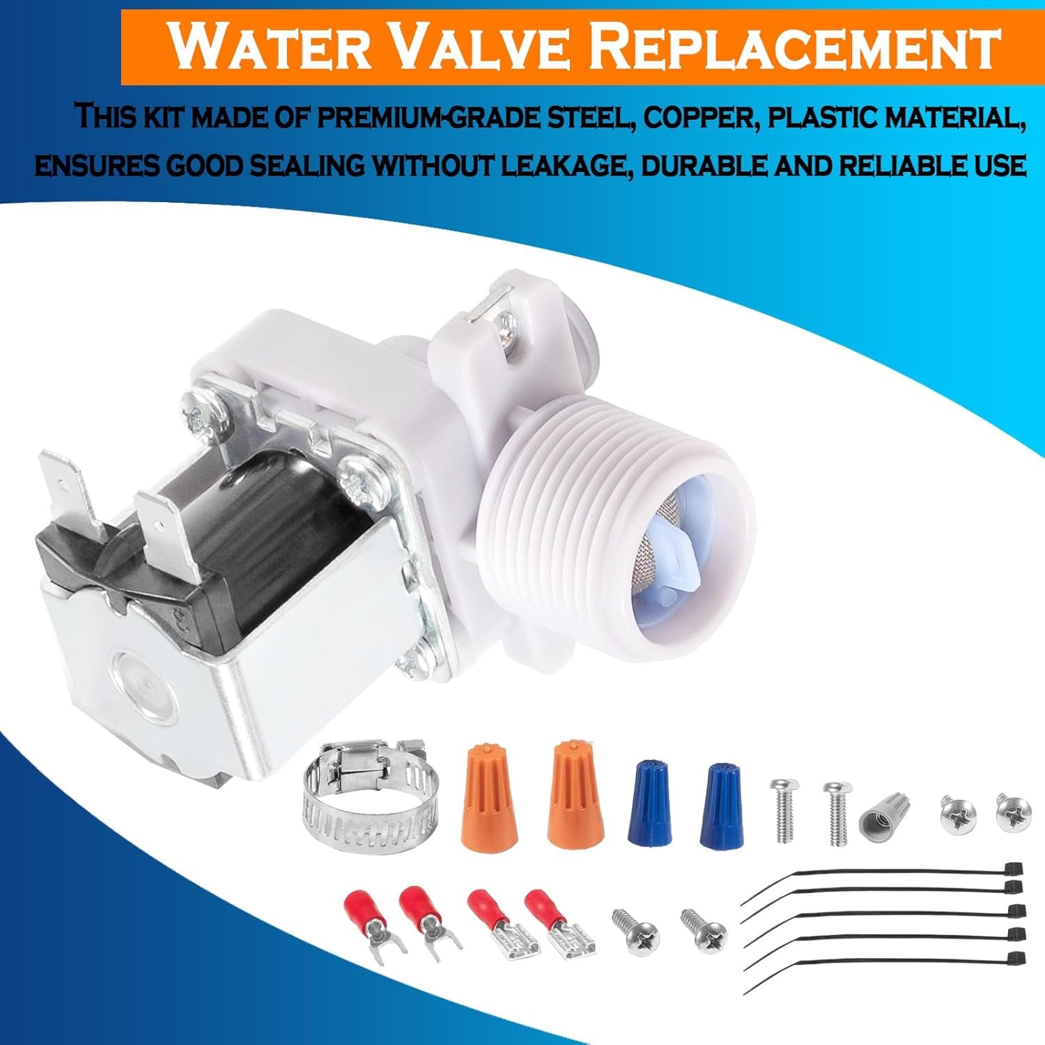 for Hoshizaki 3U0111-01 Water Solenoid Valve, J248-030, J248-033, 120V, 60HZ
