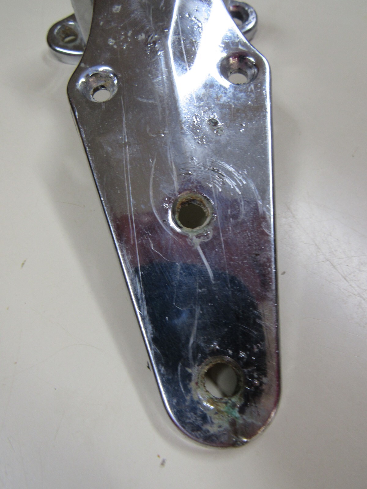 Kason Howe / Grand Rapids Flanged Brass Hinge Polished Chrome-Mix Lot 4 Pc USED