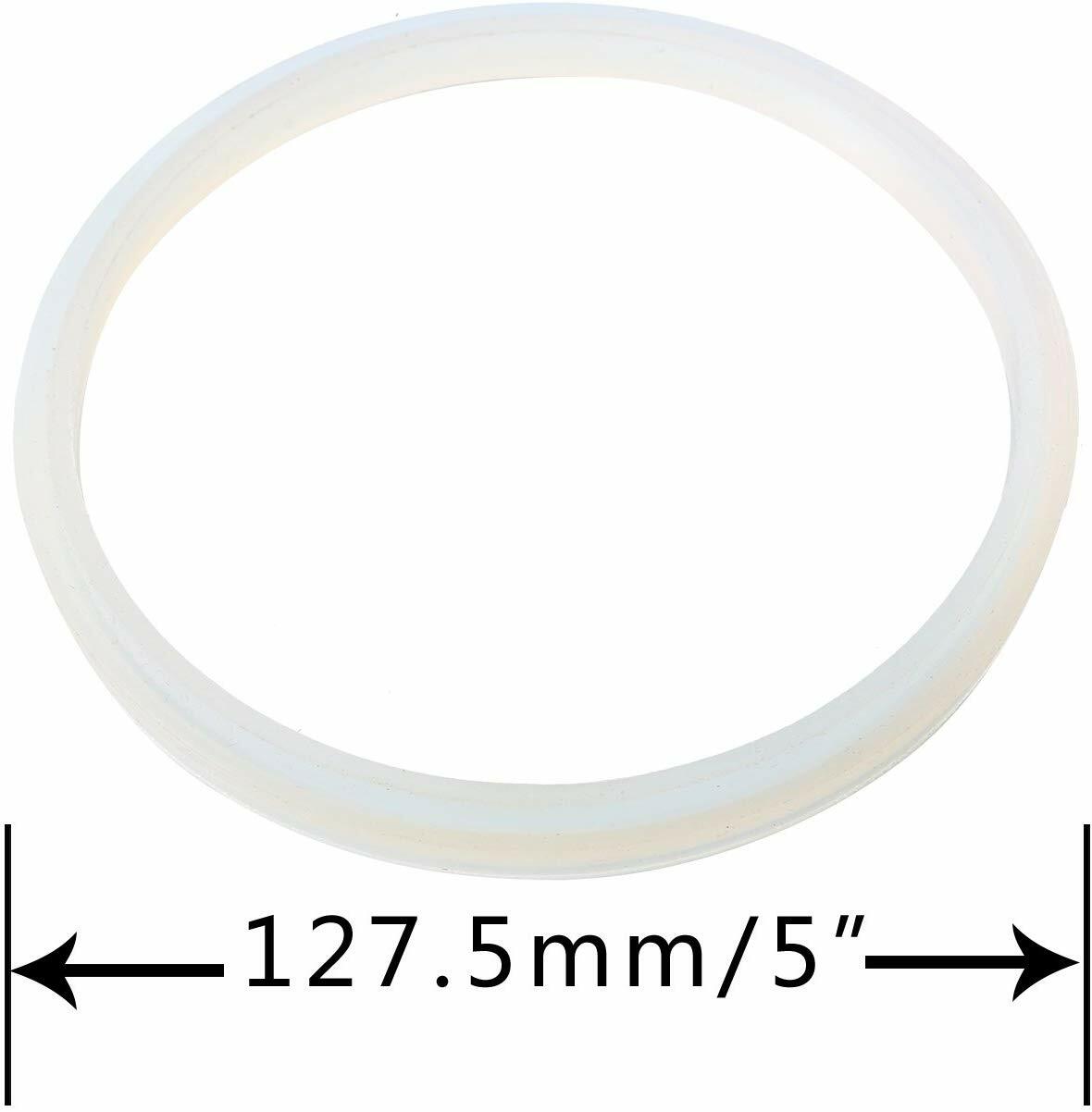 Hakka 2pcs Sausage Stuffer Spare Plunger Gasket for 3/5/7L Sausage Stuffer