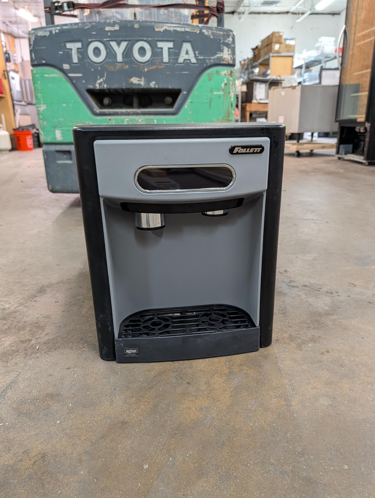 Follett 100Lb Commercial countertop Sonic Nugget Ice Machine Maker Dispenser