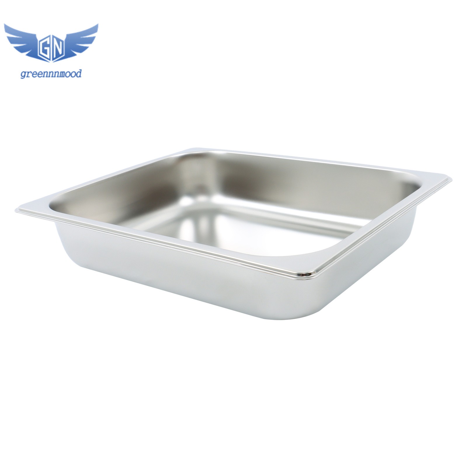 4Pcs 2.5″ Deep 1/2 Size Pans Catering Storage Metal Steamer food Catering Trays