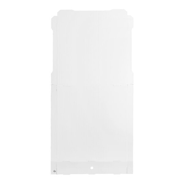 White Customizable Corrugated Plain Pizza Box Square 25 Bundle 24″ x 24″ x 2″