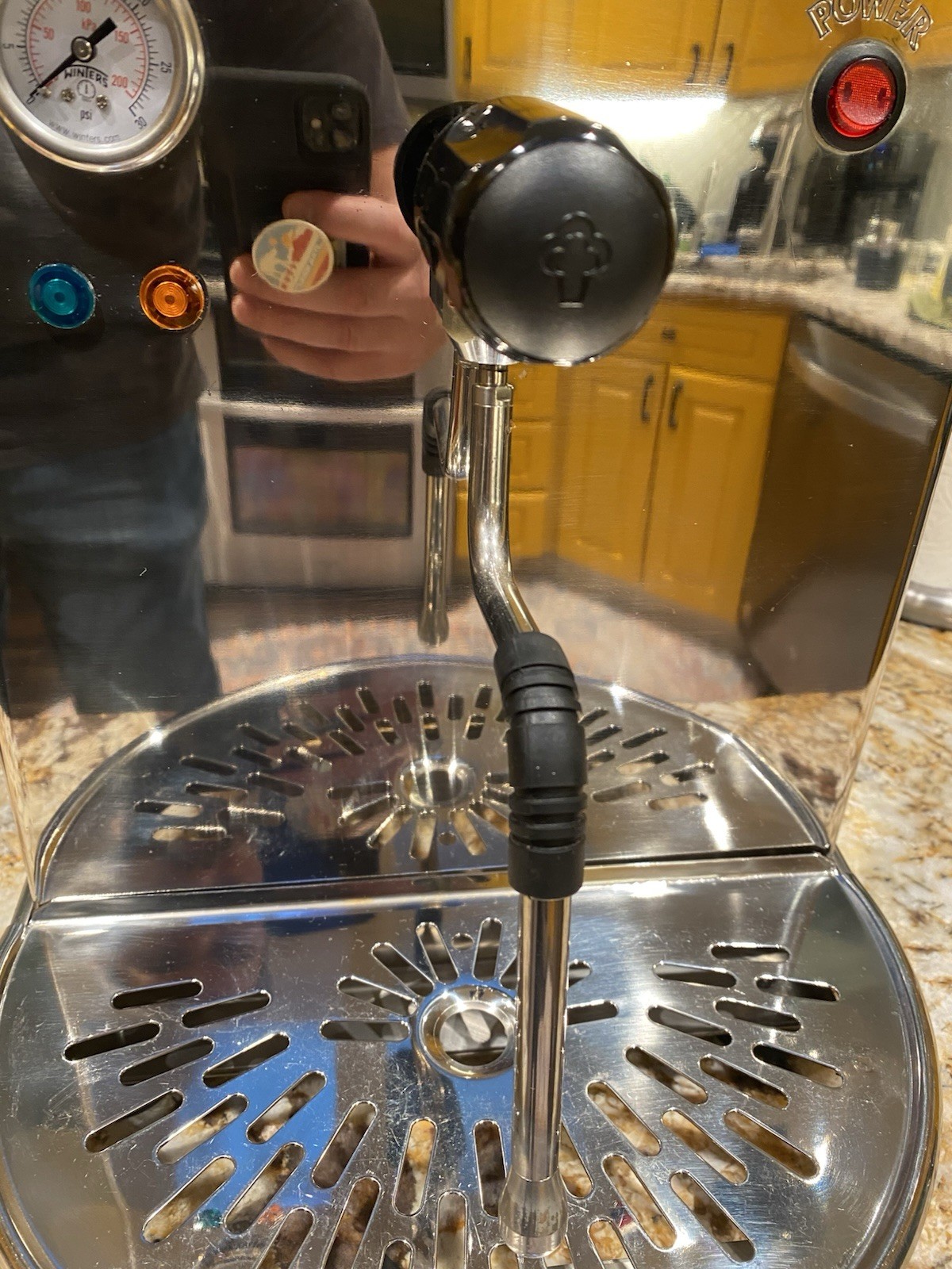 Astra Steamer Espresso STS1300 1.3 kW Semi-Automatic Pourover Milk Frother