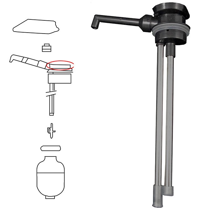 HHD APK7005 Brew-Thru Dual Pipe Stem System