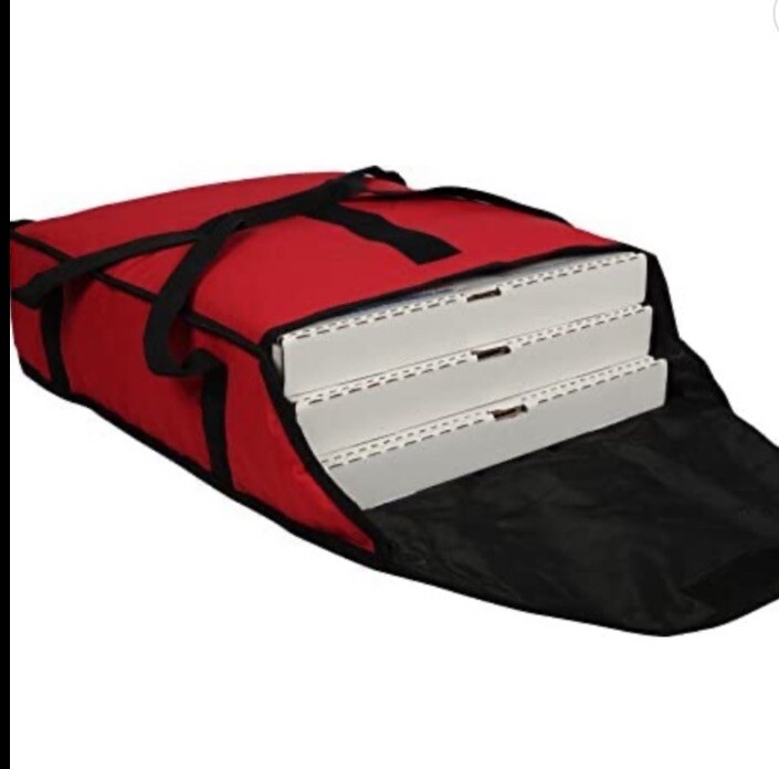 San Jamar Pb206 Commercial Insulated Pizza Food Delivery Bag 6X18X20 New