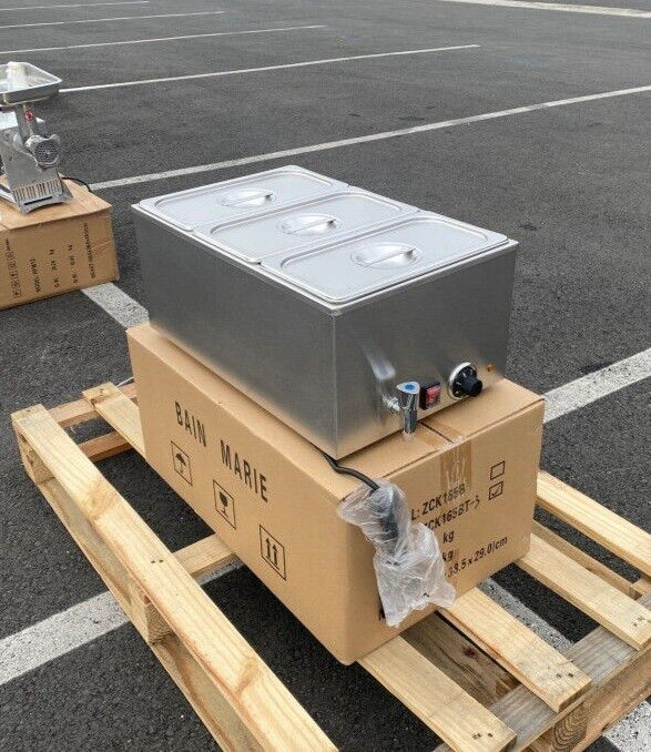 NEW 3 Pan Electric Bane Marie Warmer Countertop Buffet Catering Food Server NSF