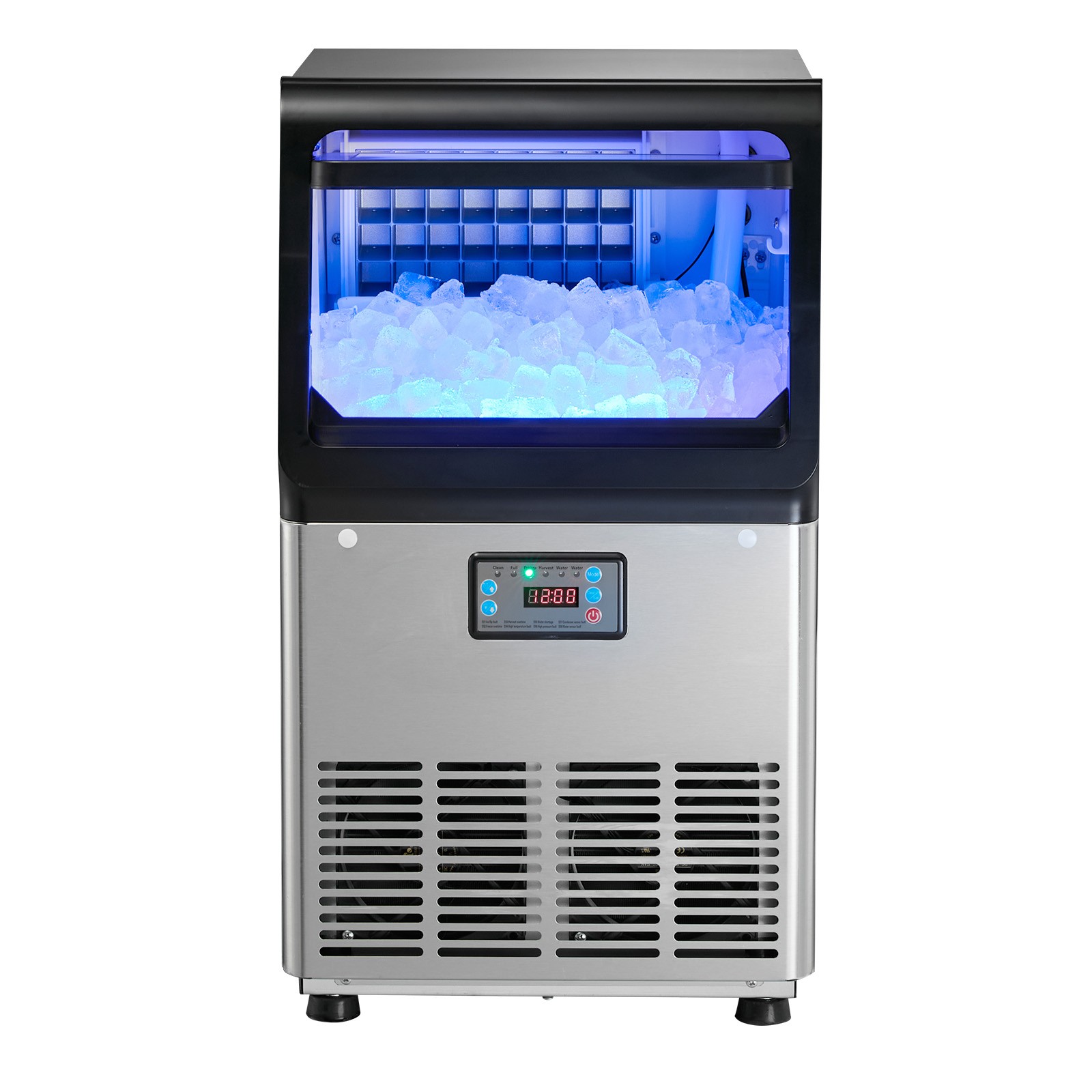 VEVOR Commercial Ice Maker 90/120/130/150/265/440 lbs/24h Ice Cube Machine Bar
