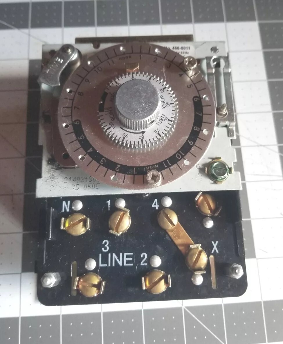 Continental Refrigeration Timer Defrost 115/120V 2HP 40Amax Irp CAT# 460-0011