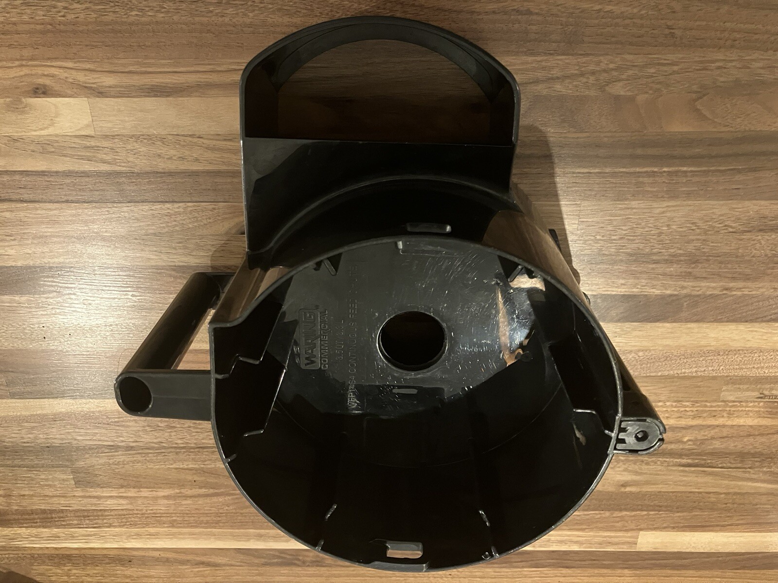Waring Commercial WFP14S4 Food Processor Continuous Feed Chute Black, 3.5 QT
