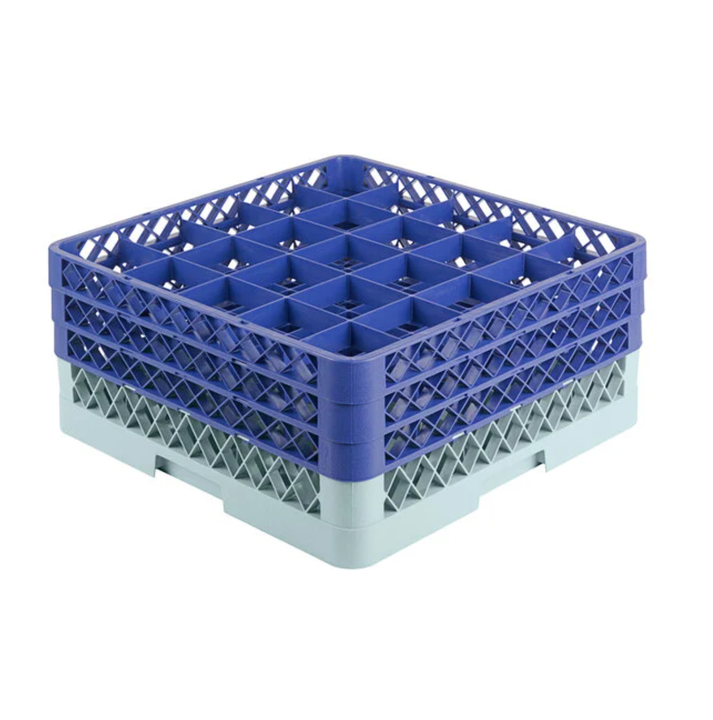 Commercial Dishwasher Machine 25 Cup Glass Tray Rack 3 Extenders Dishwashing