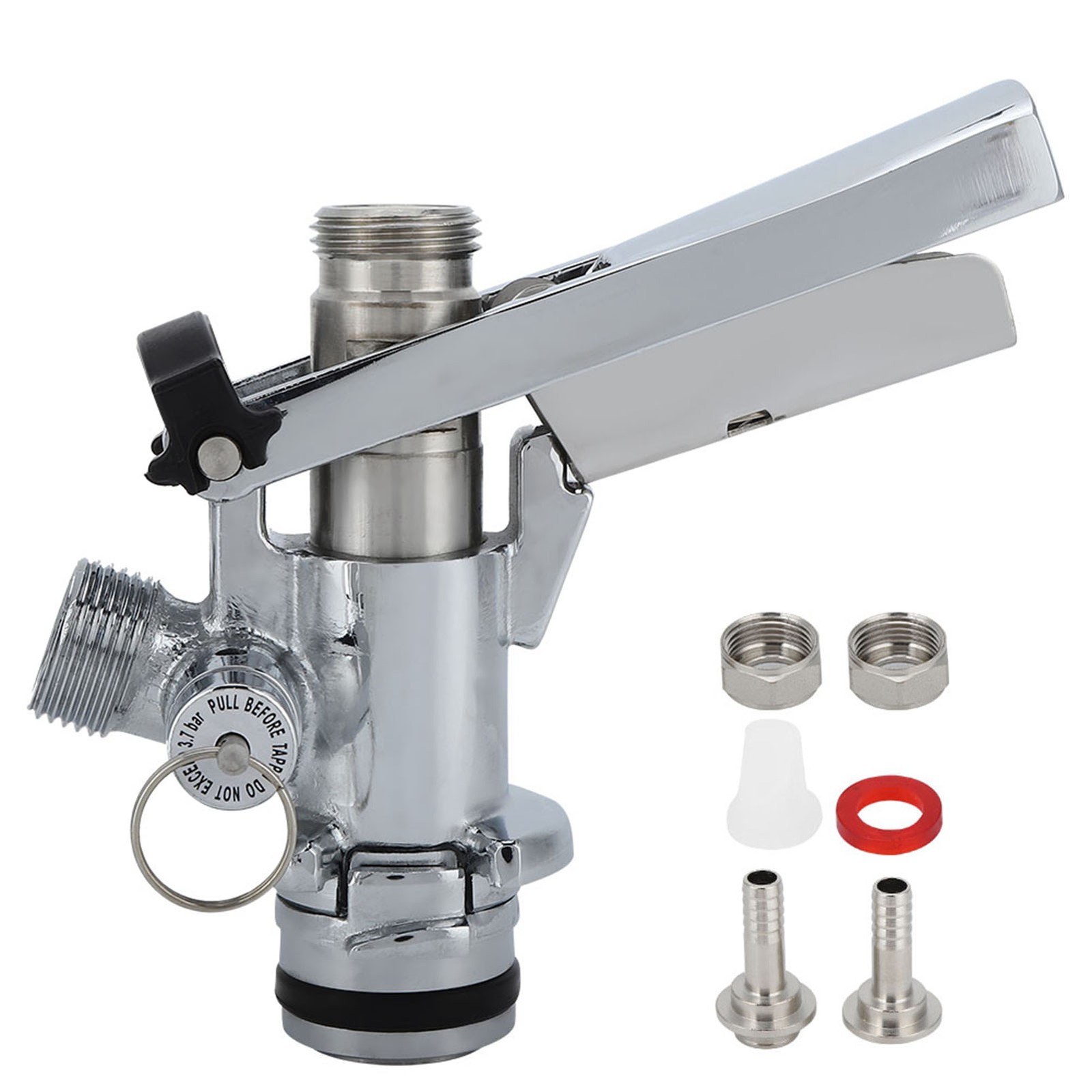 Brew Keg Tap Home Stainless Steel Draft Beer Keg Coupler G5/8 U Type Restaurant