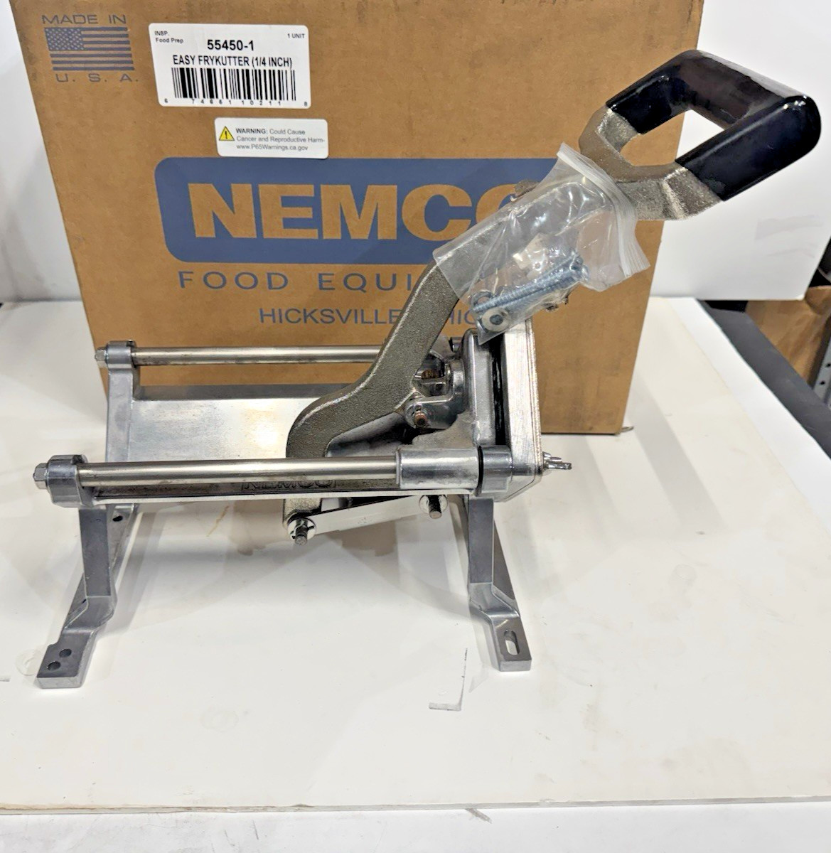 Nemco 55450-1 FryKutter Easy French Fry Potato Cutter 1/4″ Cutting Blade NEW!