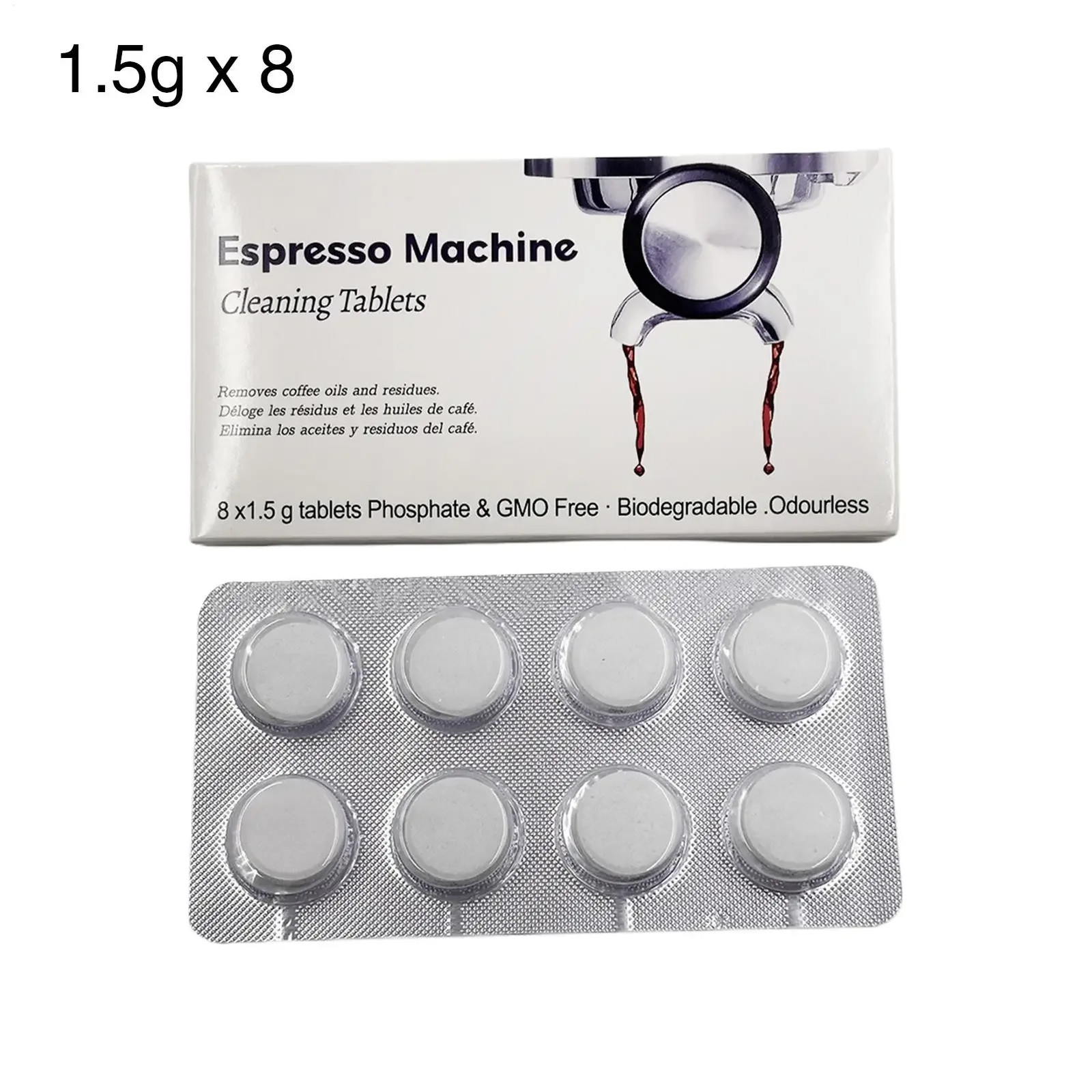 16 Pack Coffee Machine Cleaning Tablet Coffee Machine Cleaner Descaler Tablets f