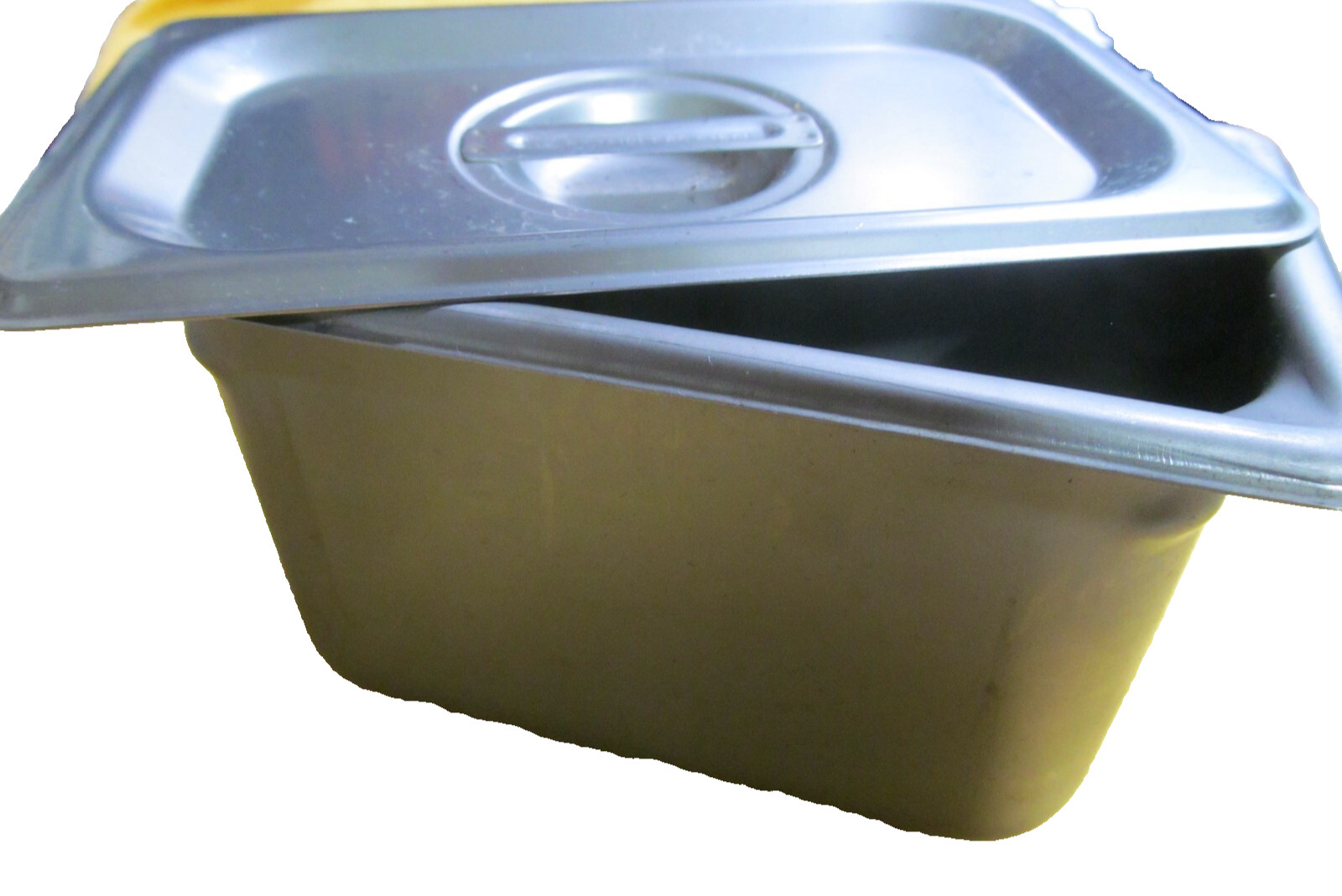WINCO 4″ SP JH 904 22 GAUGE Deep Stainless Steel Loaf Cake Steam Table Pan Lid