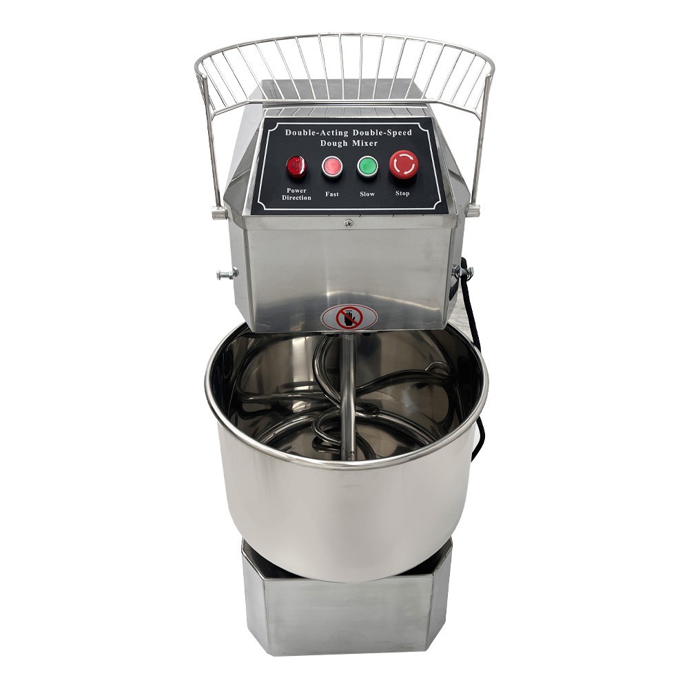 27*14*35in 30L Full Stainless Steel Double Action Double Speed Dough Mixer 110V