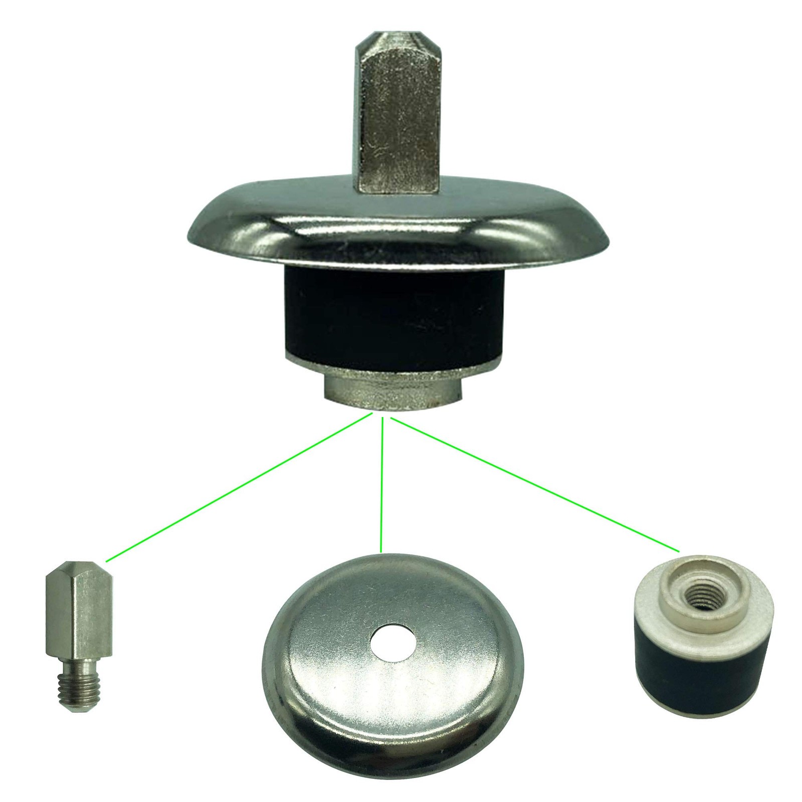 DTAIR Blender Coupling Stud Slinger Pin Kit Replacement for BLACK&SILVER