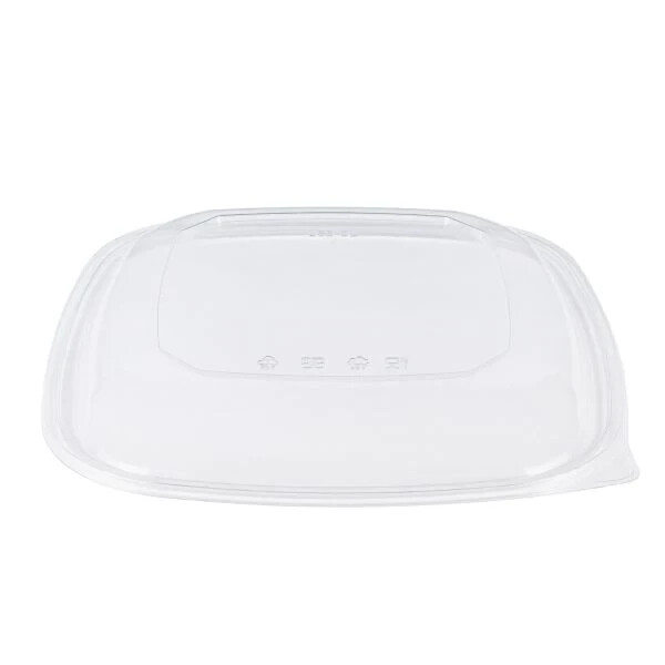 Karat PET Dome Lid (Clear) for 80 &160 oz PET Square Bowl – 50 ct, FP-BSL160-PET
