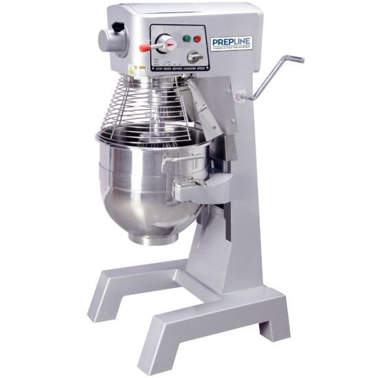 Prepline PHLM30B-T 30-Quart Gear Driven Commercial Planetary Stand Mixer (NEW)