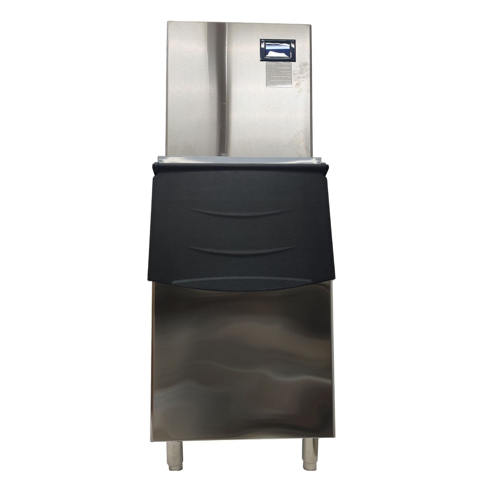 250KG/24H 110V Ice Maker Commercial Air Cooling Ice Cube Machine 100KG Storage