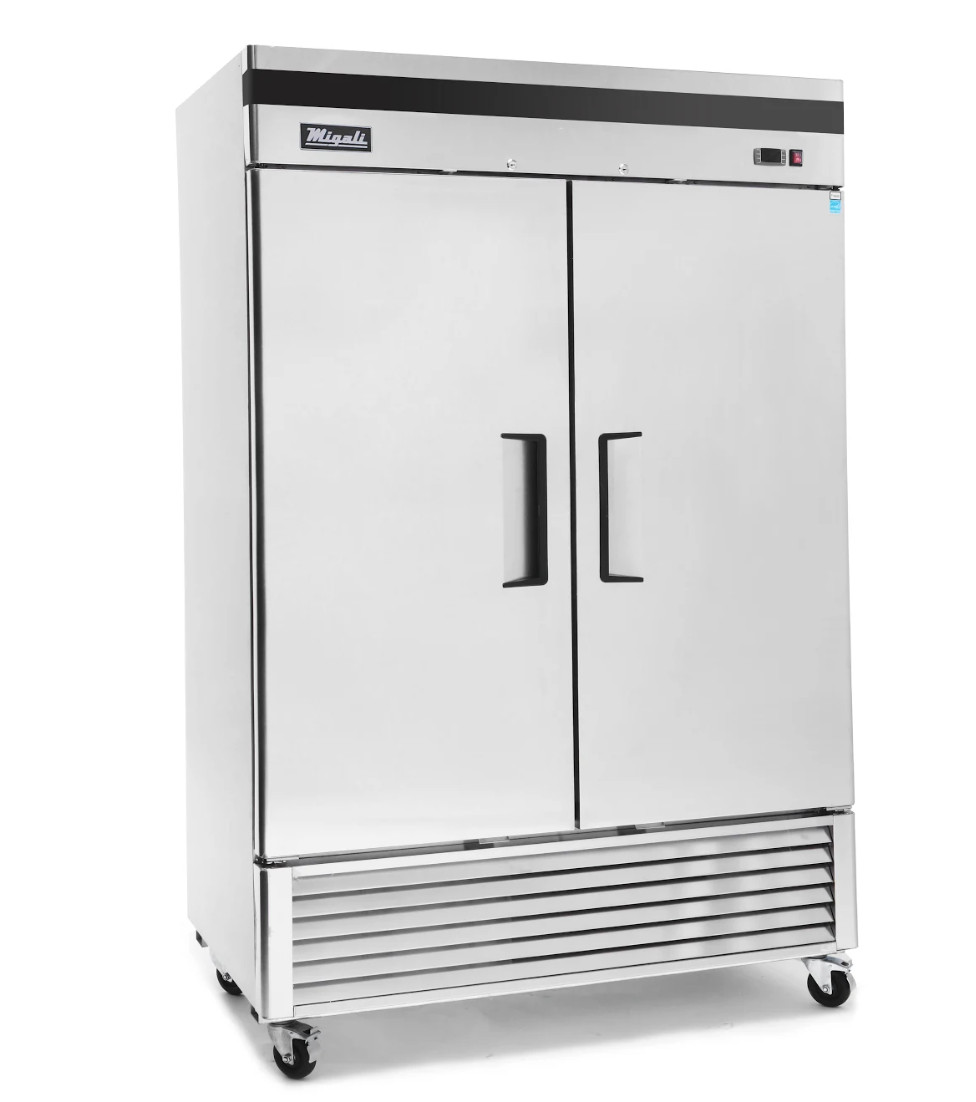PEAK P-2RB-HC Commercial Two Door Rech In Refrigerator
