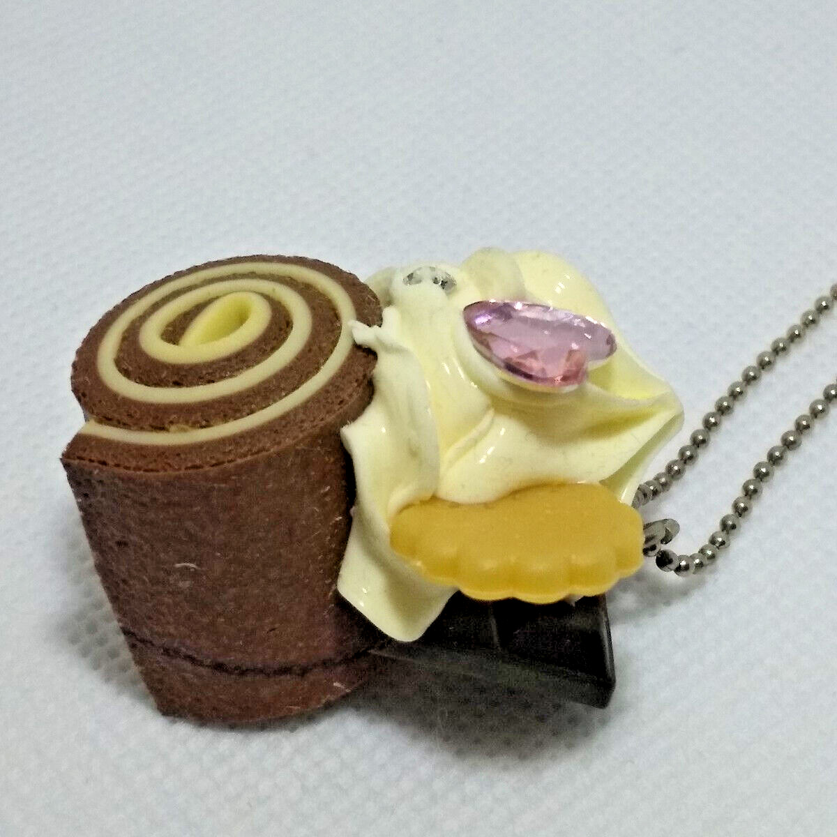 Sweets Cake Dessert Food Sample Keychain Amusement Miniature Figure Japan G