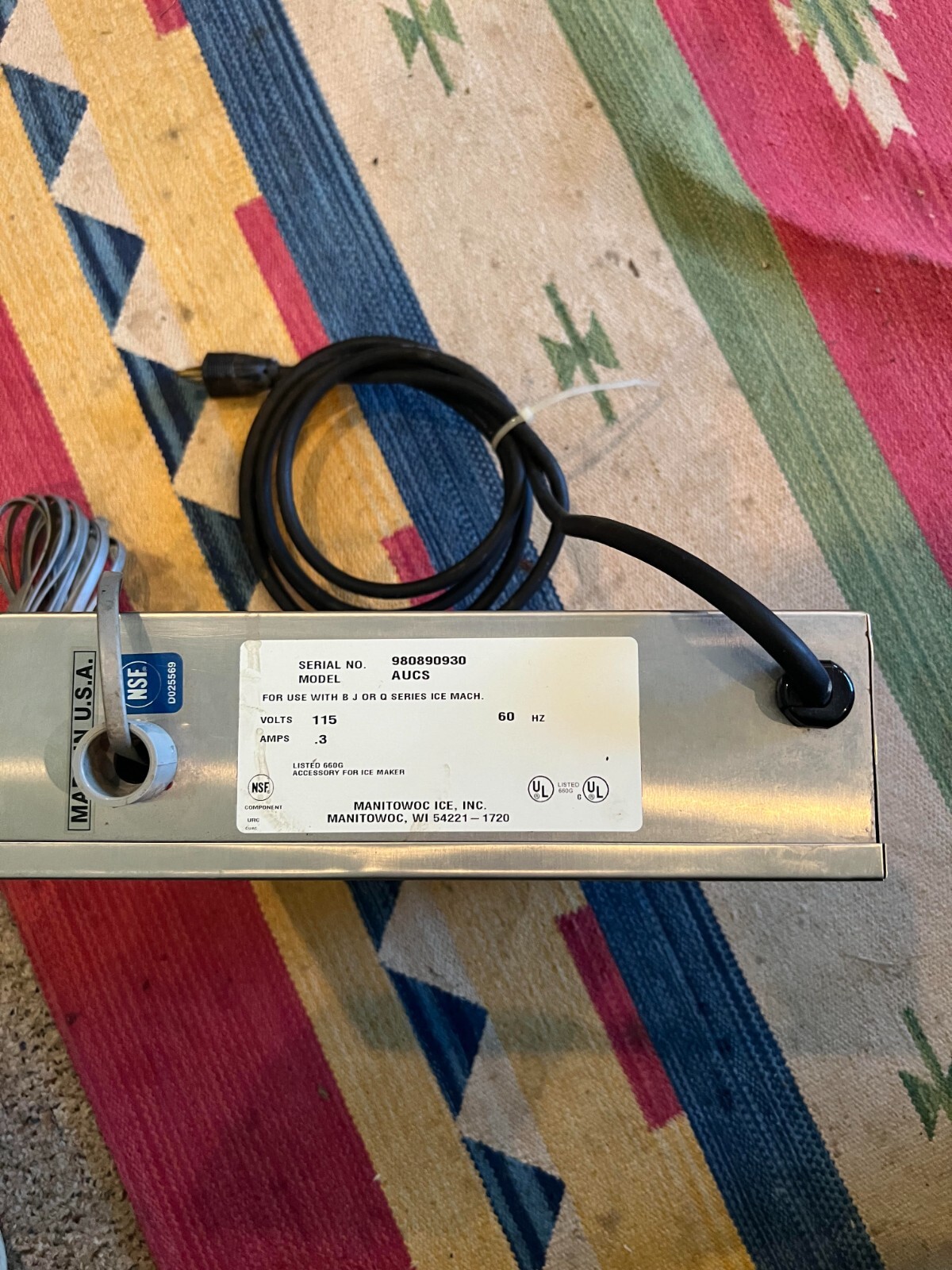 Manitowoc AuCS-A Automatic Cleaning System For Ice Machine NEW