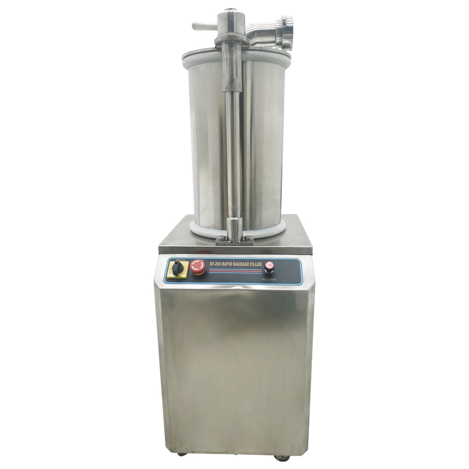 110V Hydraulic Automatic Sausage Filling Machine 26L Sausage Stuffer Maker