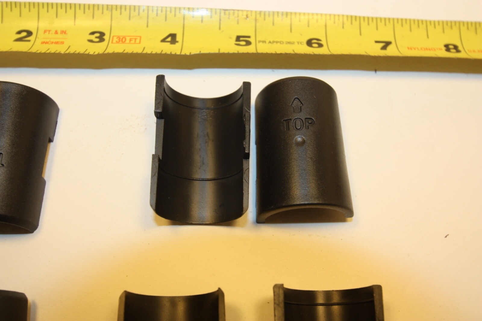 1″ Diameter Post Wire Shelf Clips Shelving Split Sleeves Lock Metal Rack uline