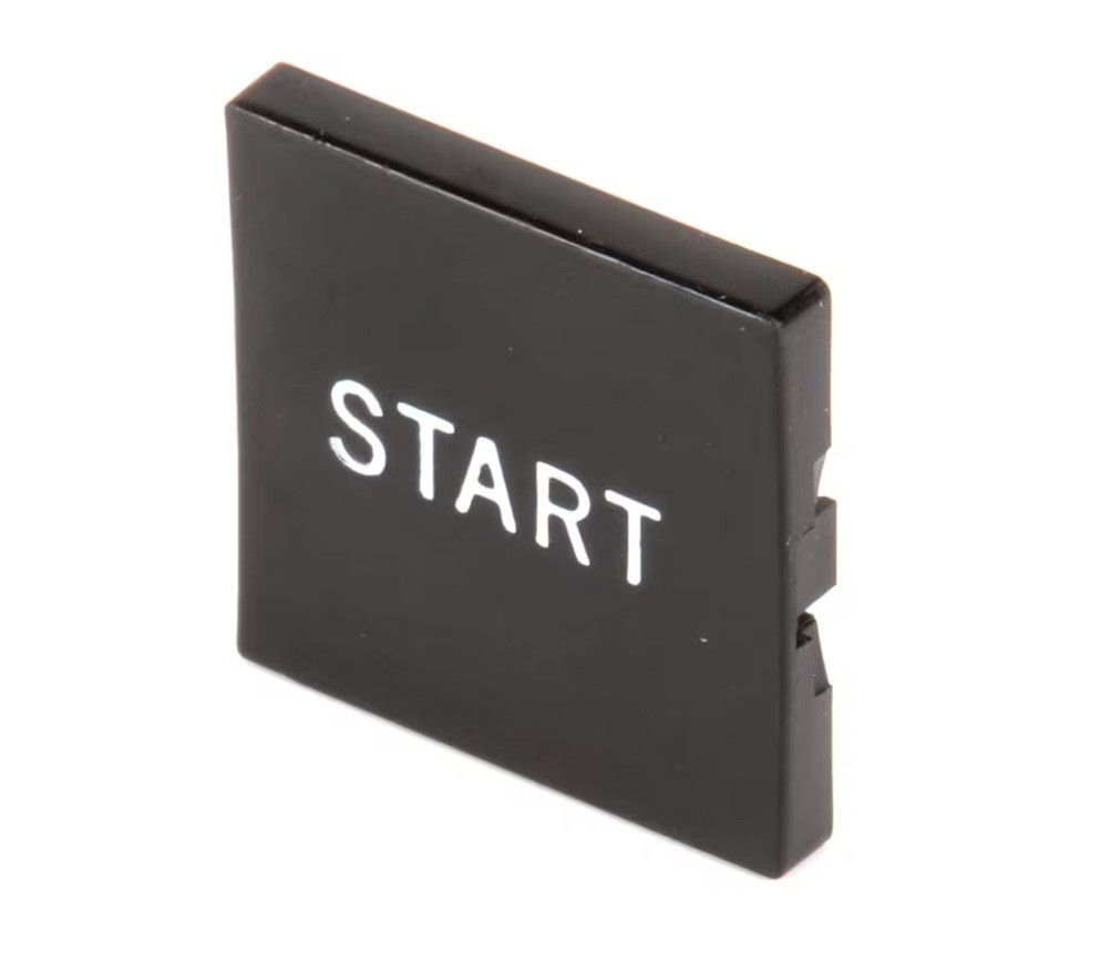 Oliver 5708-6100 Start Button, Black, Square
