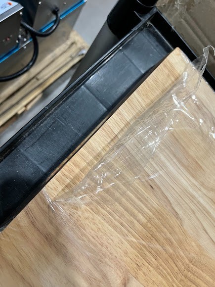 Choice 24″ x 16″ x 1 3/4″ Wood Cutting Board with Squared Edges.