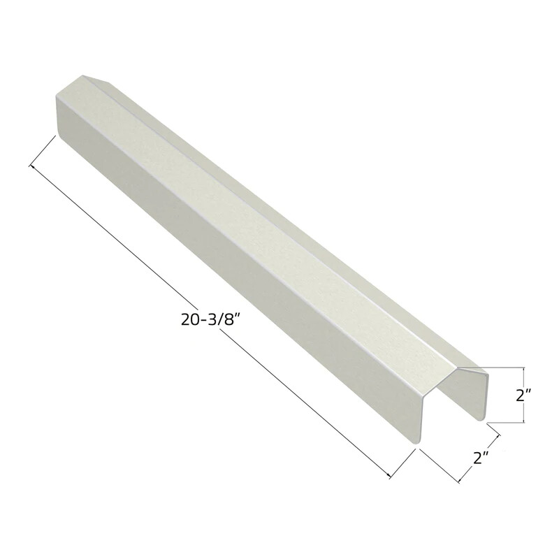 GSW CS-FM45 20-3/8″ x 2″x 2″ S/S Fryer Joint Adapter Connector