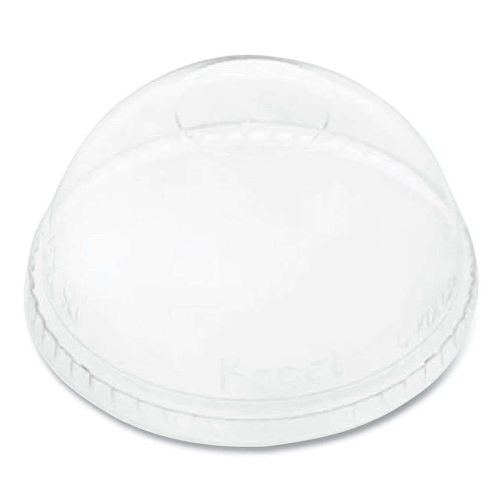 Karat CKDL626NH 12 oz. to 24 oz. No Hole Dome PET Lids – Clear (1000/Carton) New