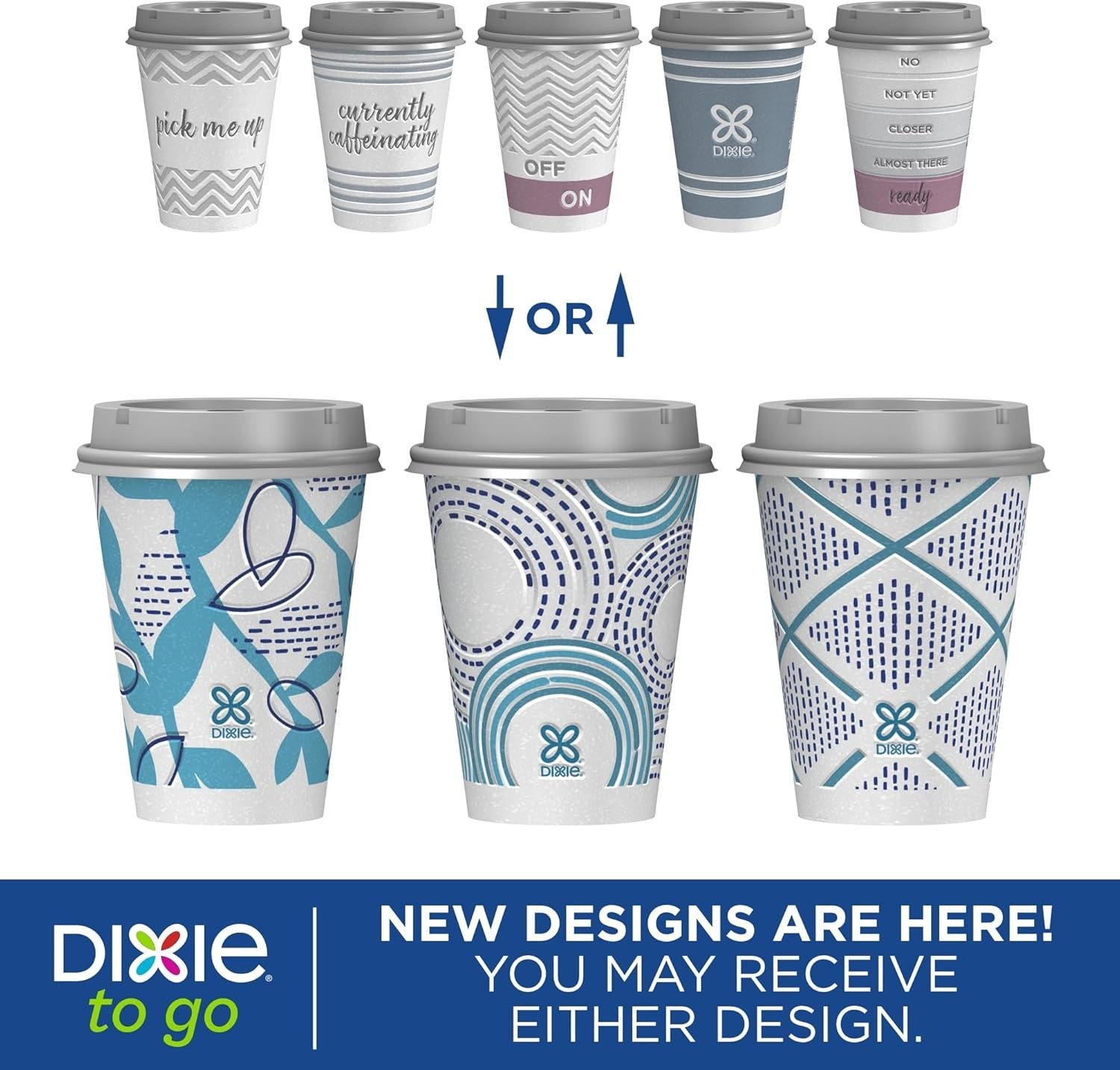 Convenient 12 oz Insulated Paper Cups with Lids – Stylish & Eco-Friendly 14 Pack