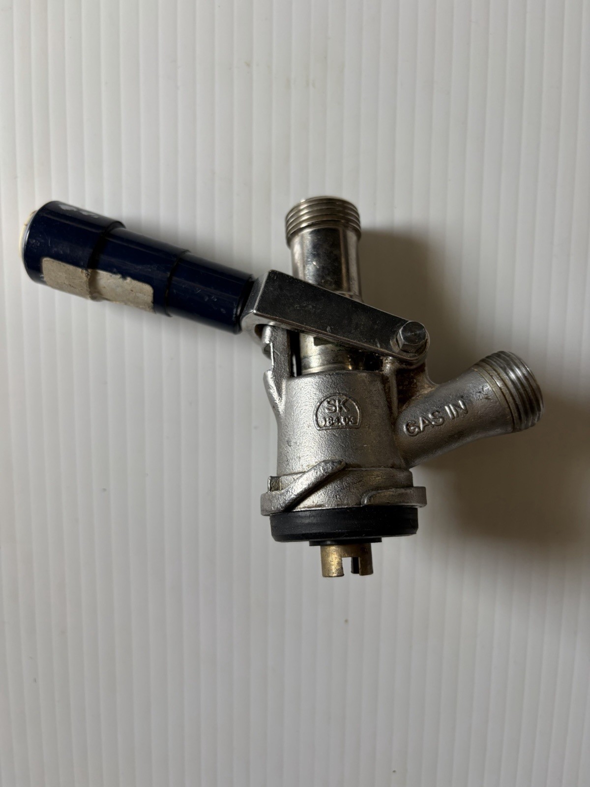 Micro Matic Blue Lever European Sankey Keg Coupler D Blue Lever Handle SK 184.03