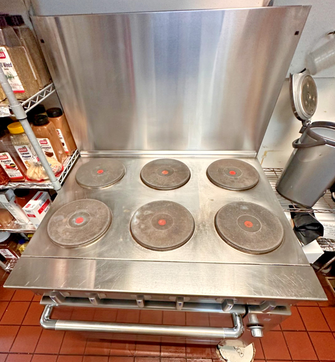 Imperial 36” Commercial Electric Range/Oven – 1 Year Old – $4,000