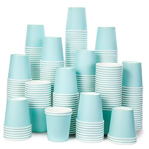 210Pcs 3 Oz Disposable Paper Cups for Bathroom Mouthwash Cups Disposable