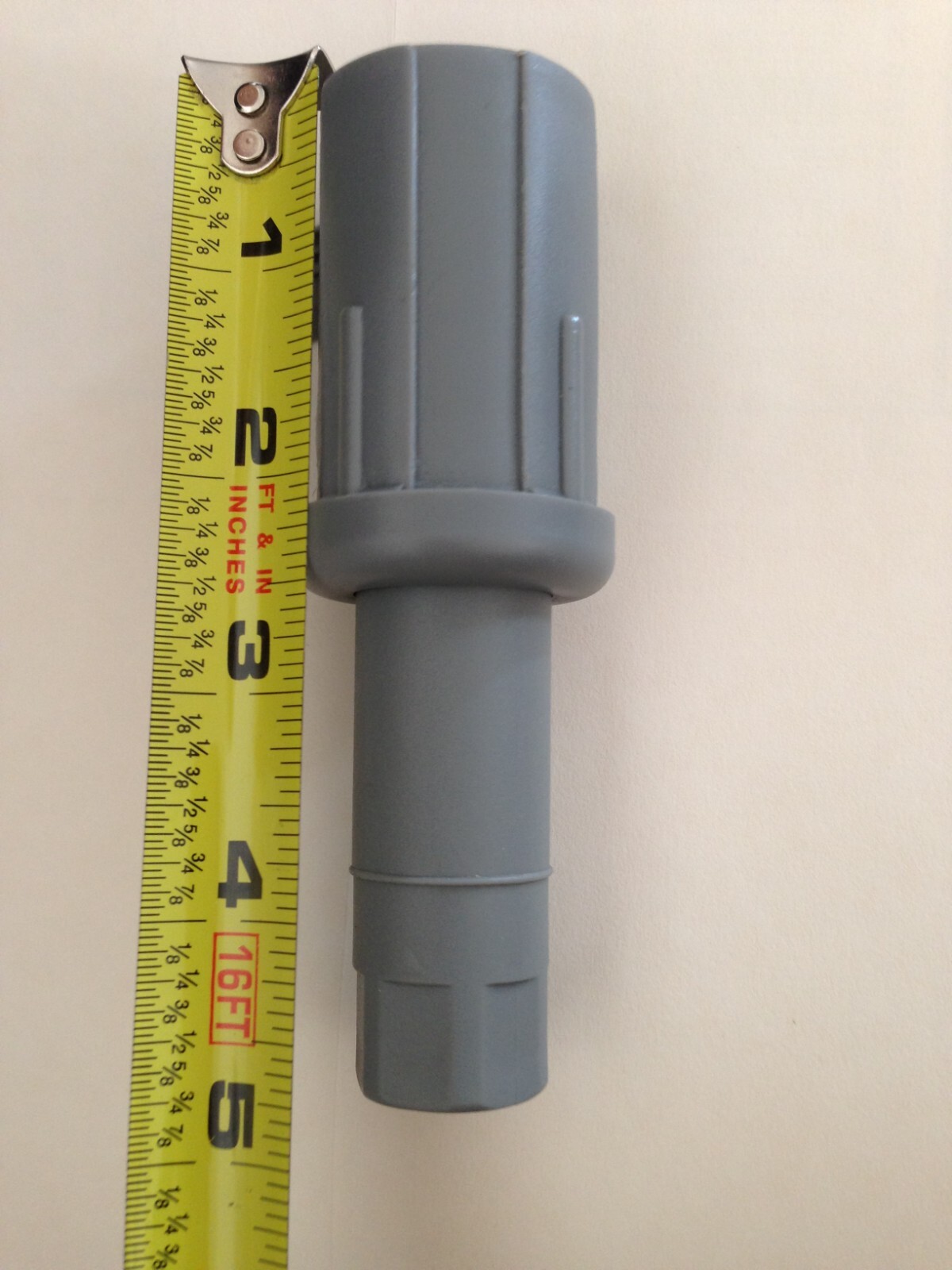 4 GRAY PLASTIC ADJUSTABLE BULLET LEG FOOT 1-5/8 OD TUBING CHG A10-0841-C KASON