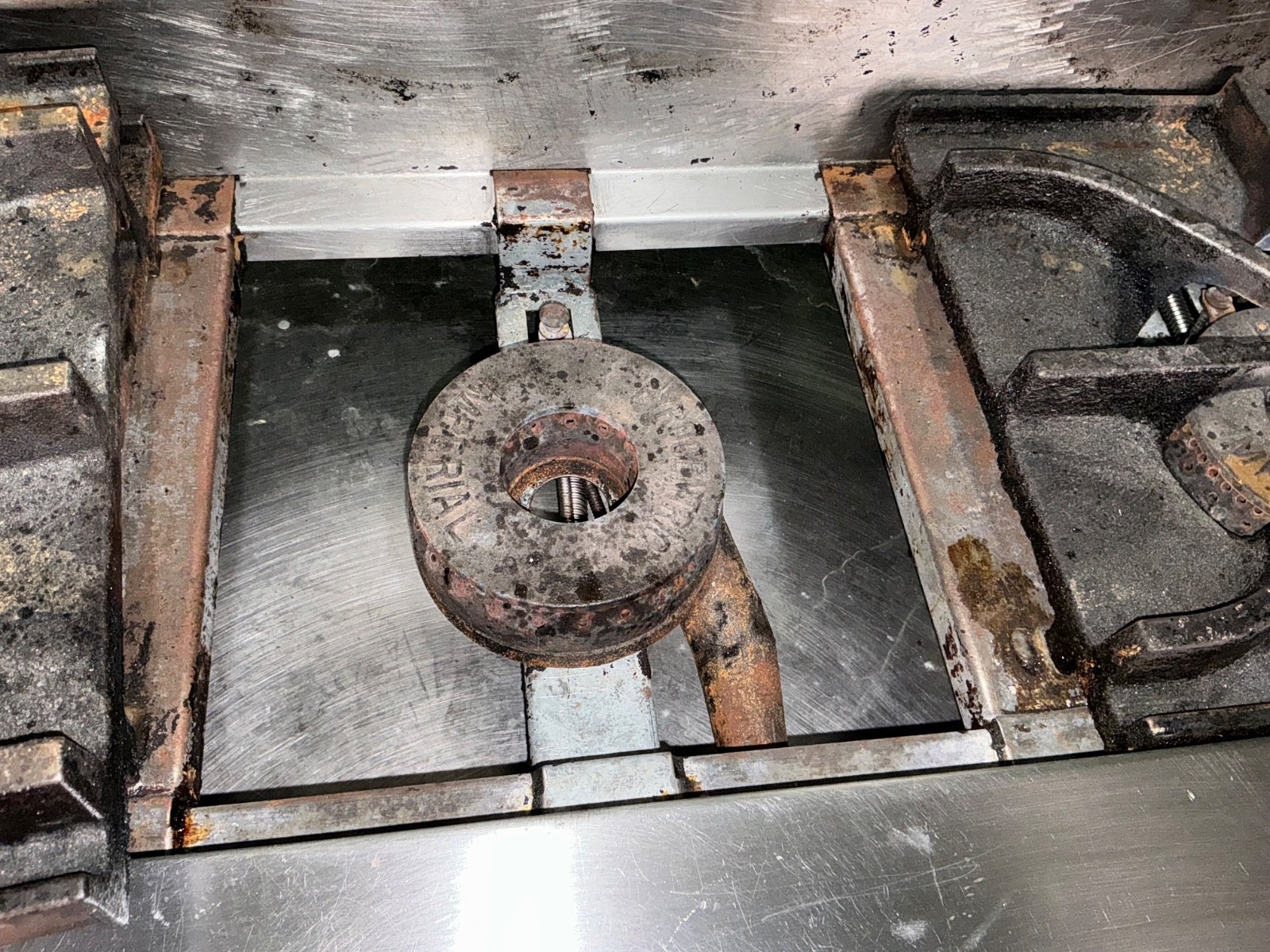 Imperial IHPA-6-36SU 36″ Gas Countertop Step-Up Hotplate w/ 6 Burners 2282
