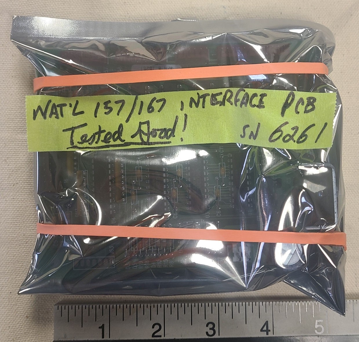 National 157 158 167 snack vending machine interface motor board – Tested good