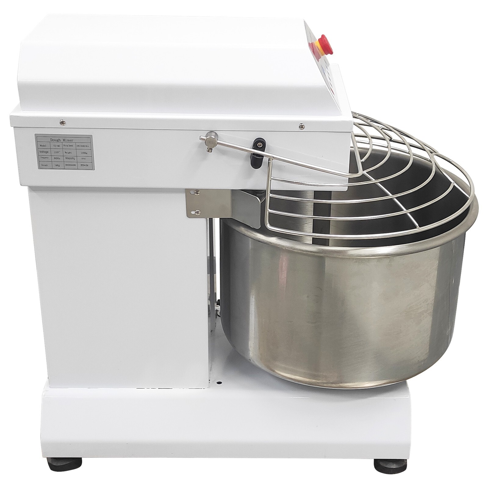 PreAsion® 30QT Commercial Spiral Dough Mixer Machine 110V Electric Flour Mixer