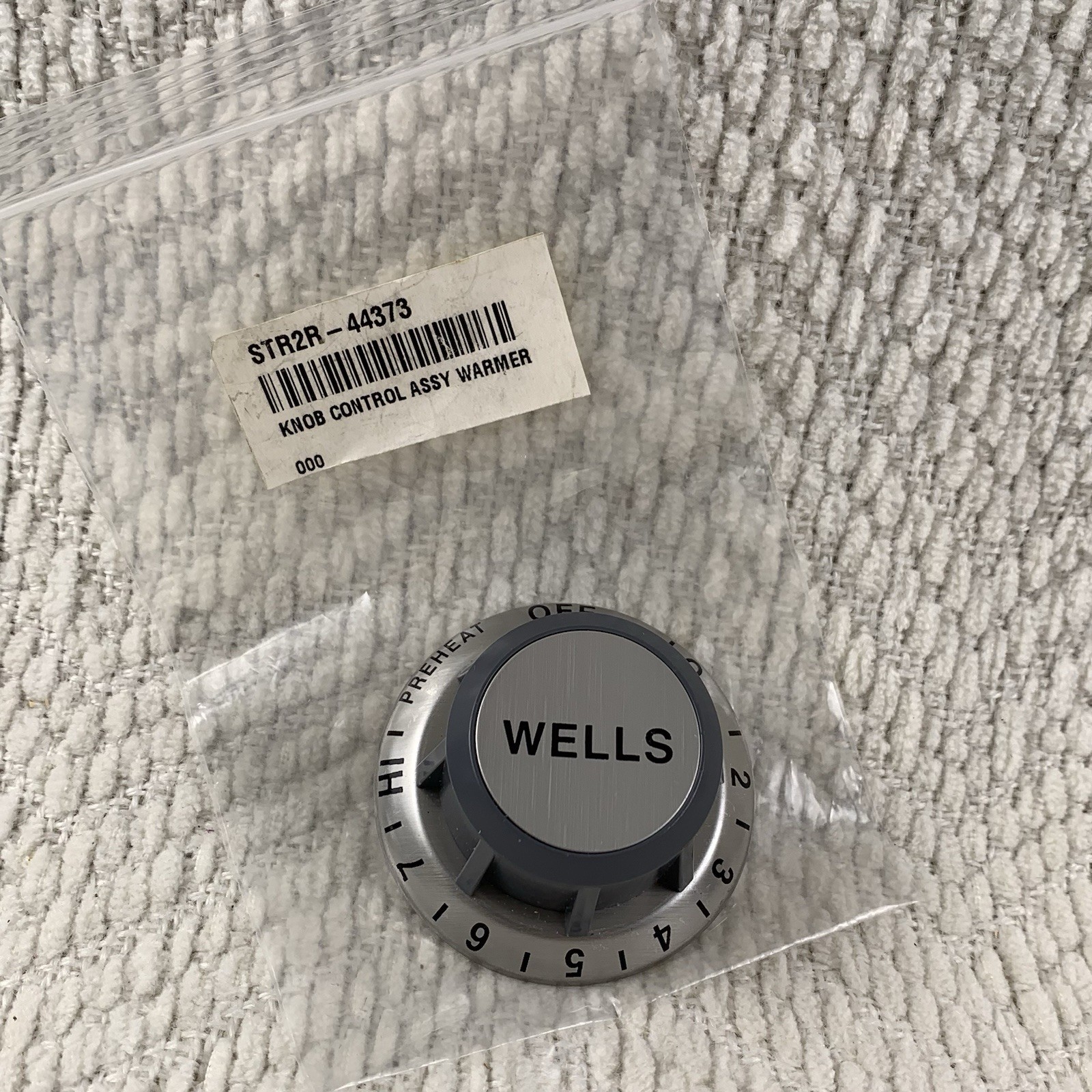 Wells Knob Control Assembly Warmers 2R-44373 – Free Shipping + Geniune OEM