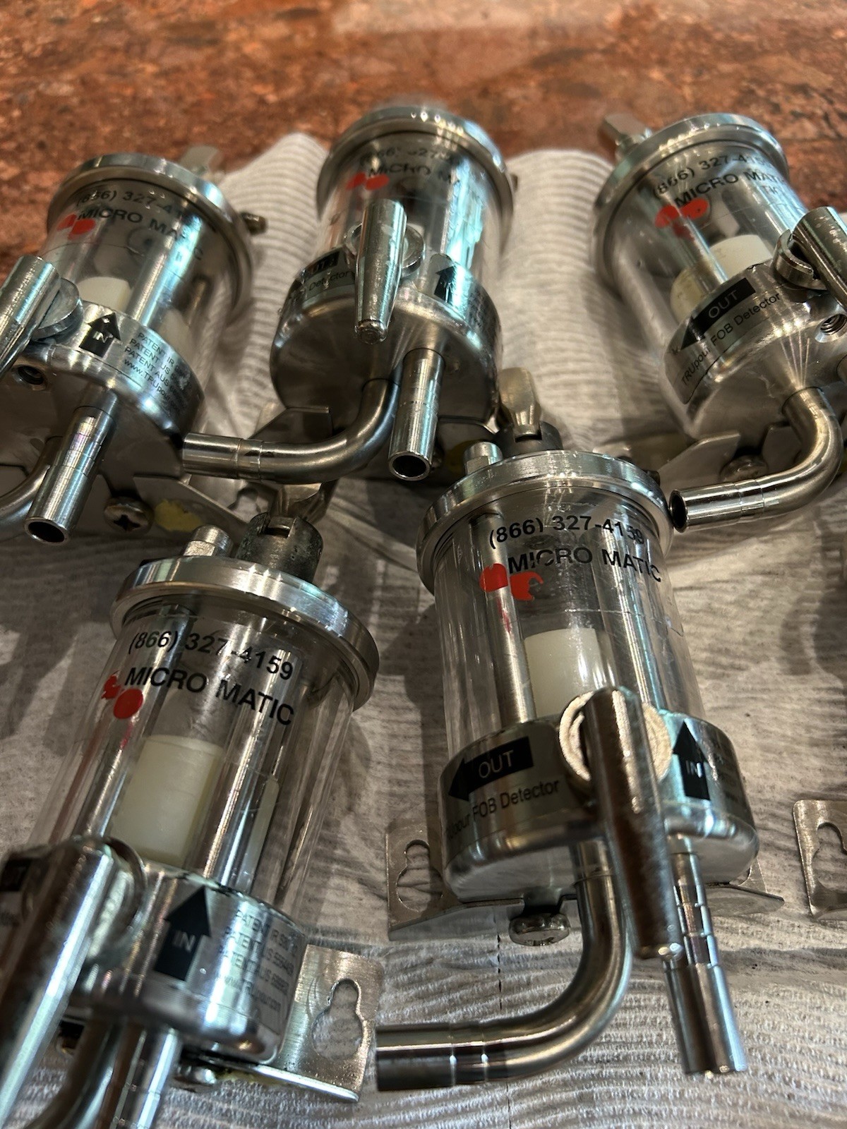 MICRO MATIC BEER FOBS LOT OF 12