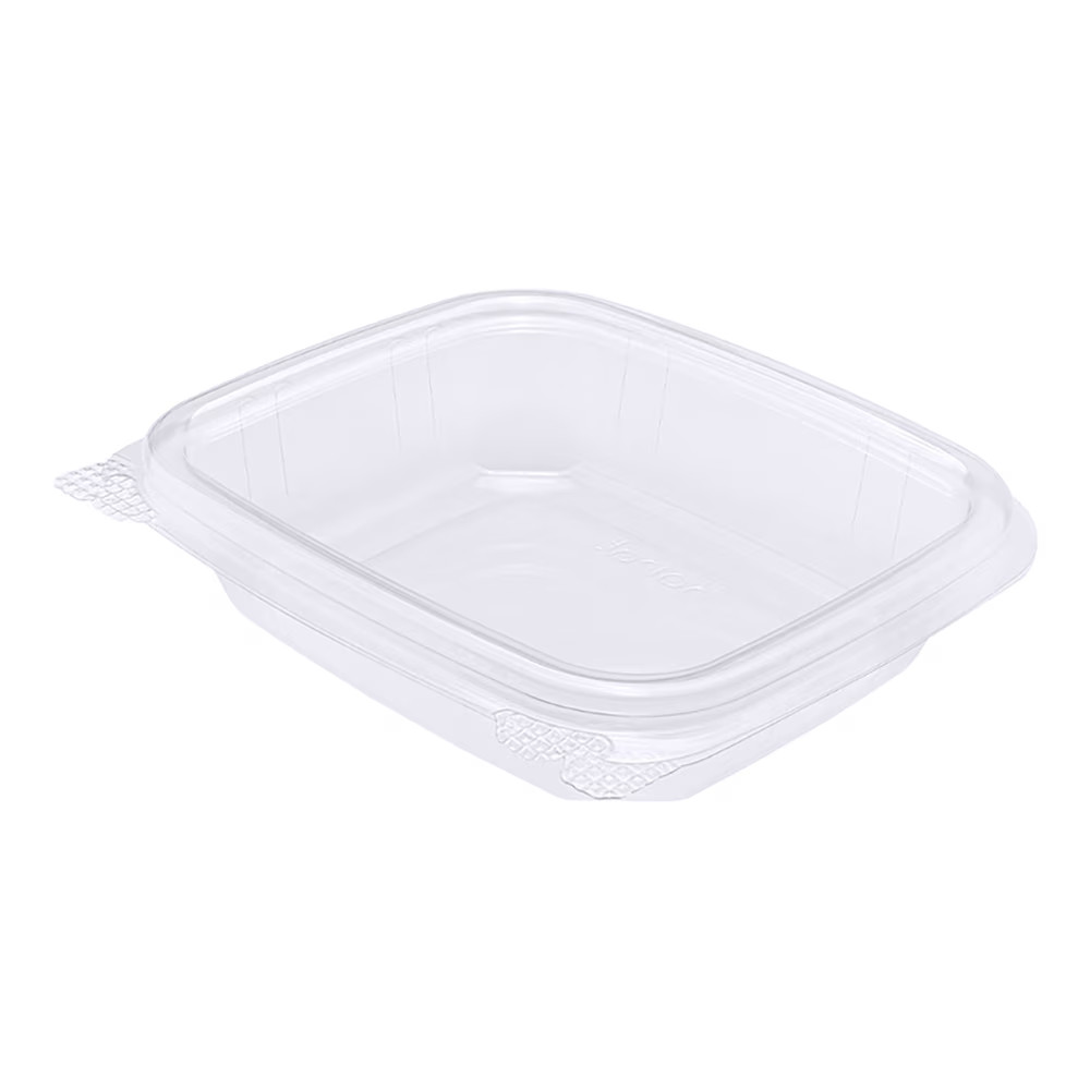 Darling Foodservice Clear Hinged 8 Ounce Deli Container – 200 / CS