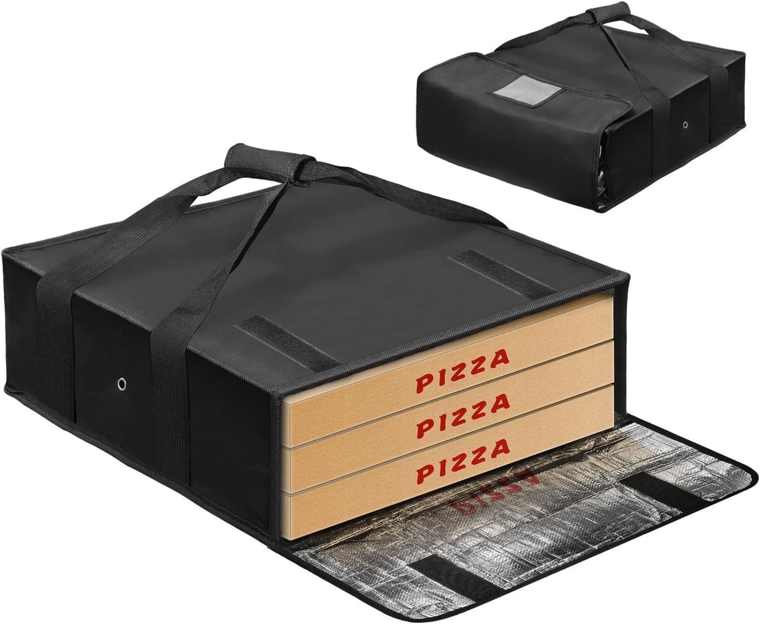 Pizza Bags for Large Pizza Warmer Bag, 20 X 20 in Food Carrier Insulated Bag,…