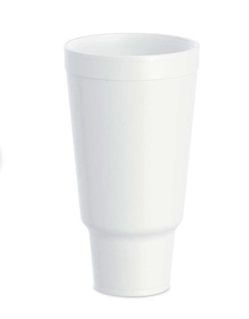 Dart 44AJ32 J Cup 44 oz Insulated Foam Cups 300 Ct White
