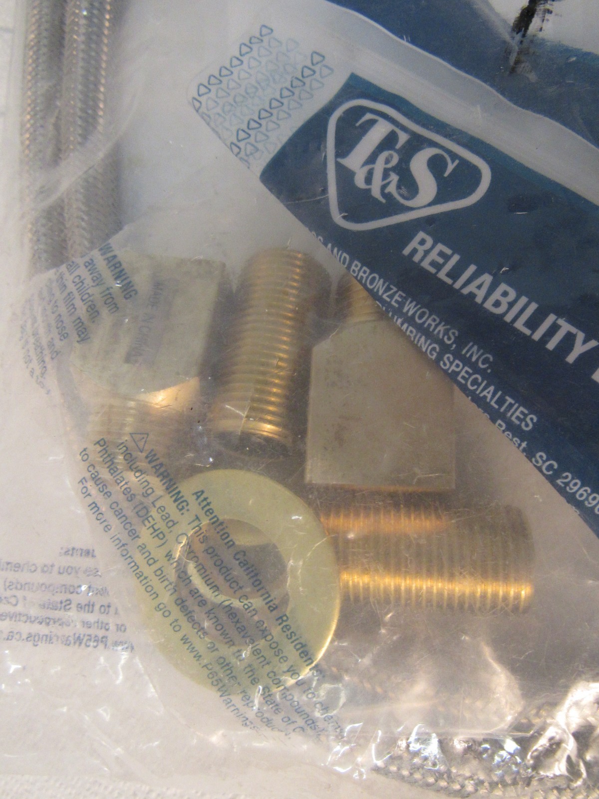 T&S B-0230-KIT Inlet Kit with 1/2-Inch Npt Close Nipple & Elbows and 24″ Flex
