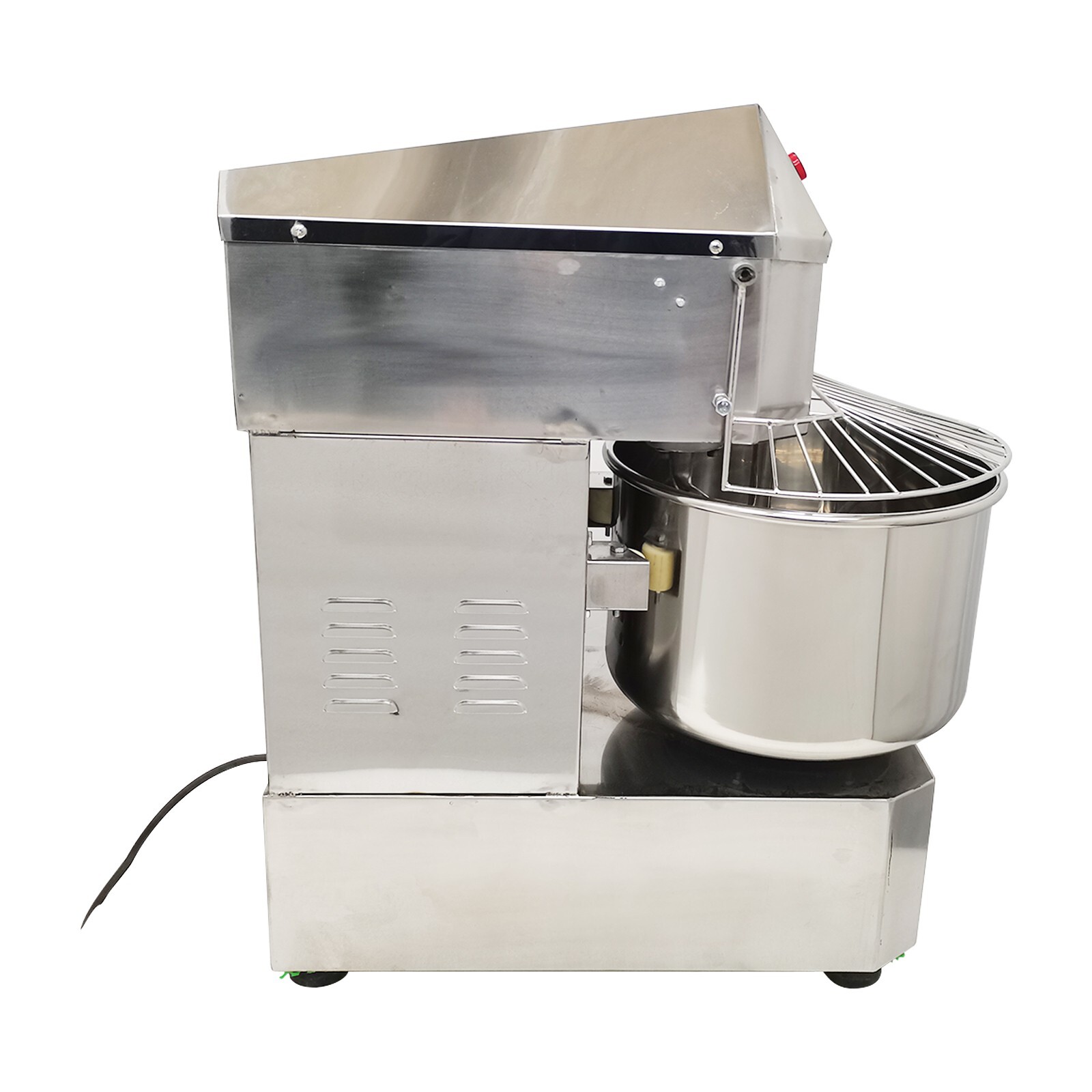 PreAsion 110V Commercial Dough Mixer 20QT Stand Spiral Flour Mixer Pizza Bakery