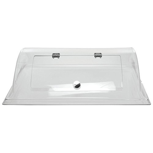 Cal-Mil Rectangular Clear PETG Dome Cover with Door – 26″L x 20″W x 7 1/2″H