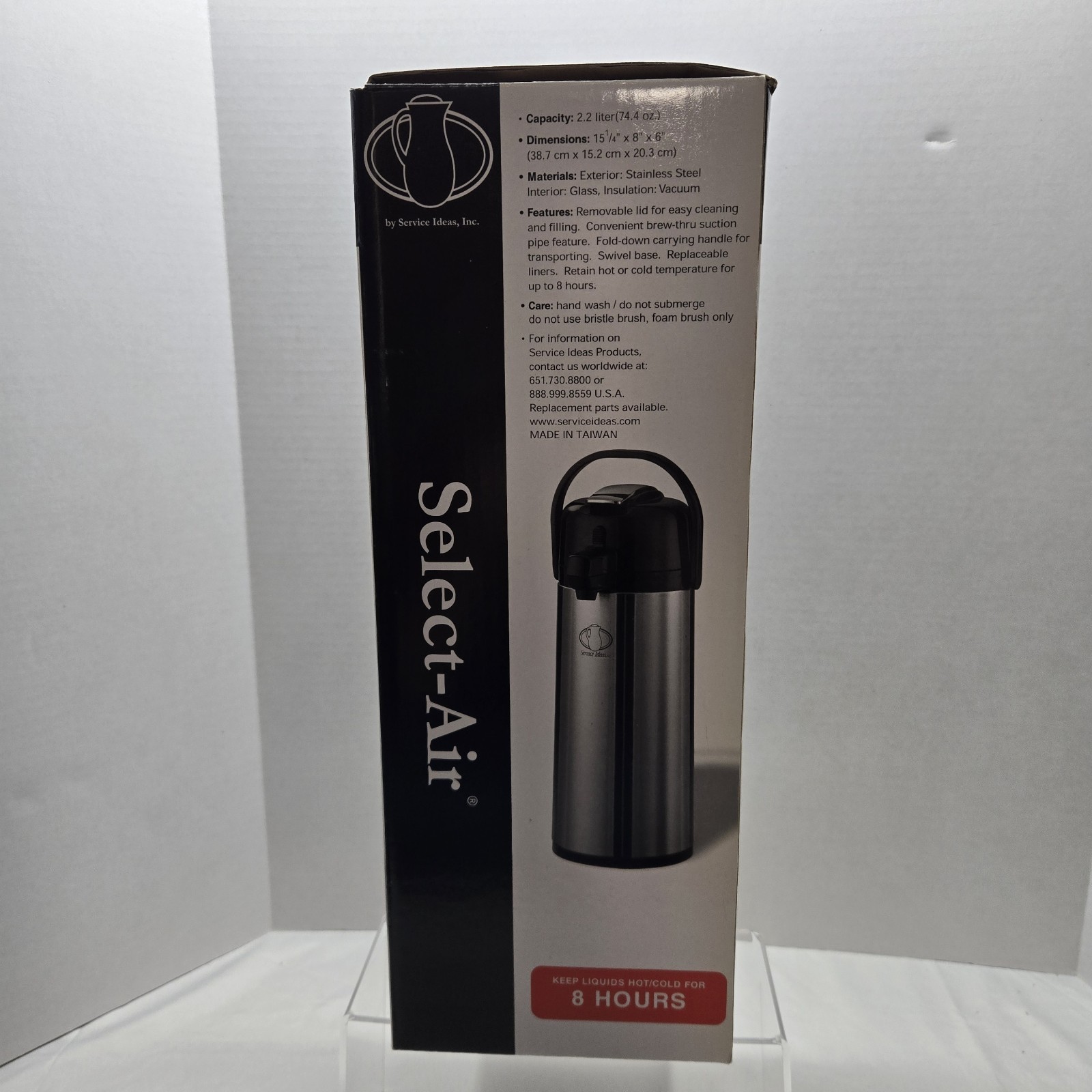 Select Air Restaurant Quality Service Ideas 2.2 Liter Pumper